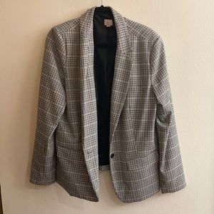 Plaid blazer